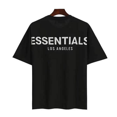Fear of God Essentials Los Angeles T Shirt Black Back